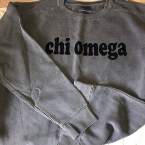Chi Omega Comfort Colors Sweatshirt